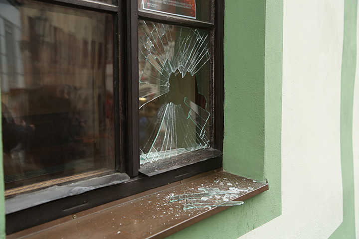 A2B Glass are able to board up broken windows while they are being repaired in Burnley.